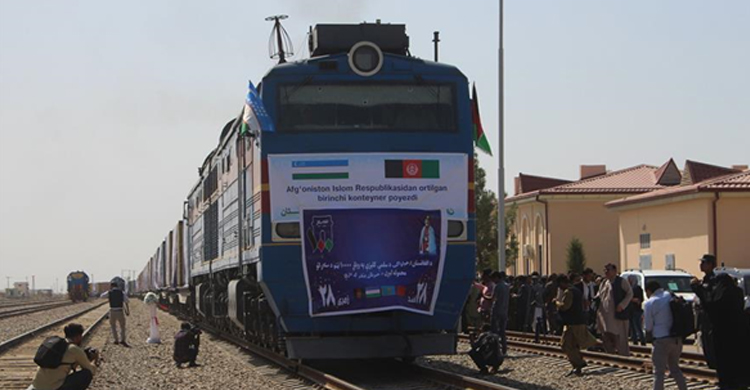 First cargo train from Afghanistan to China via Uzbekistan, Kazakhstan departs-OBOR Invest(2)